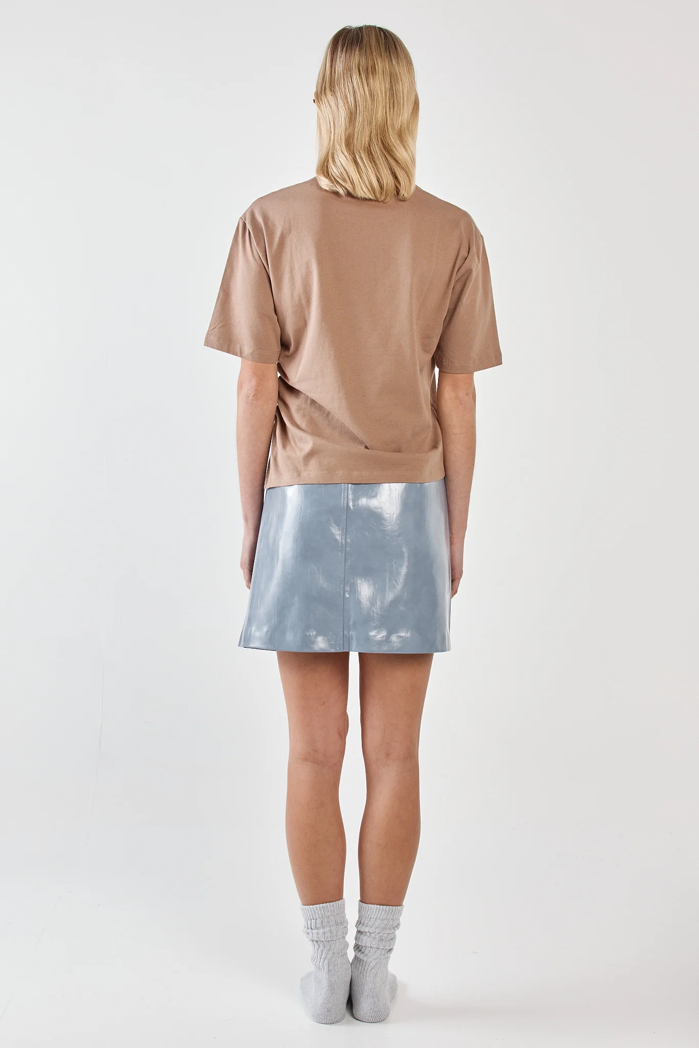 Camie Gathered Seam Tee - Image 4