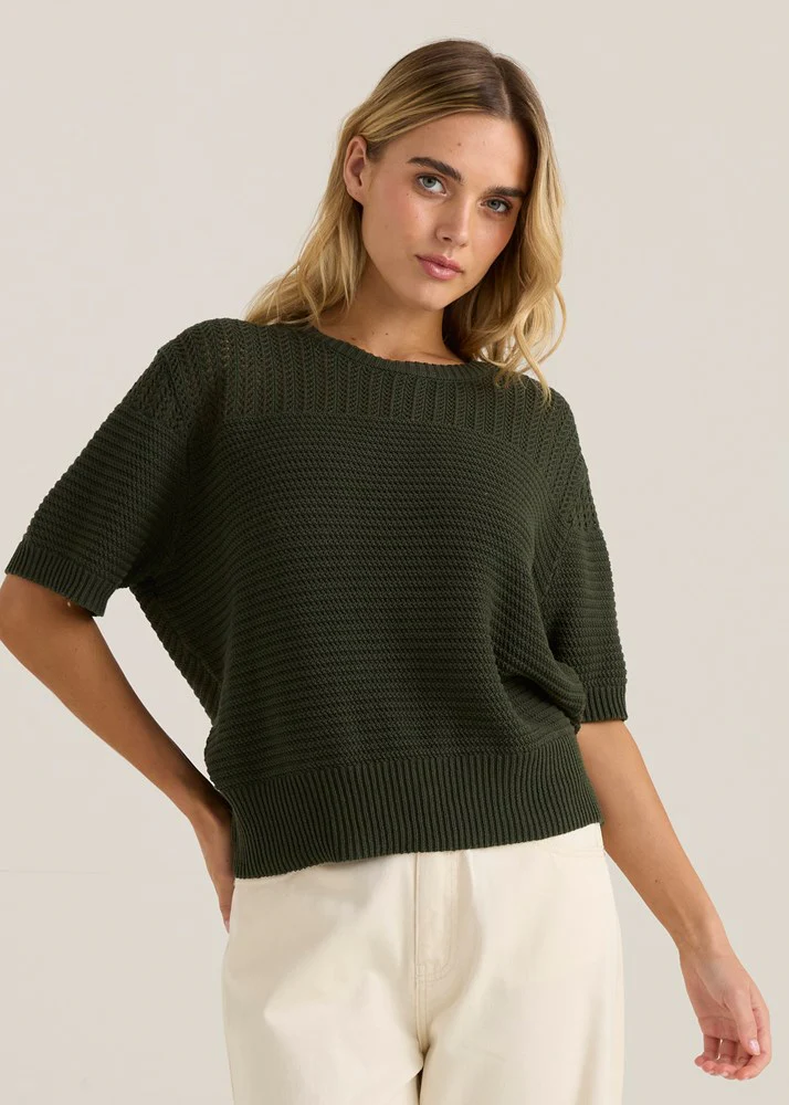 Cherri Tee - Olive