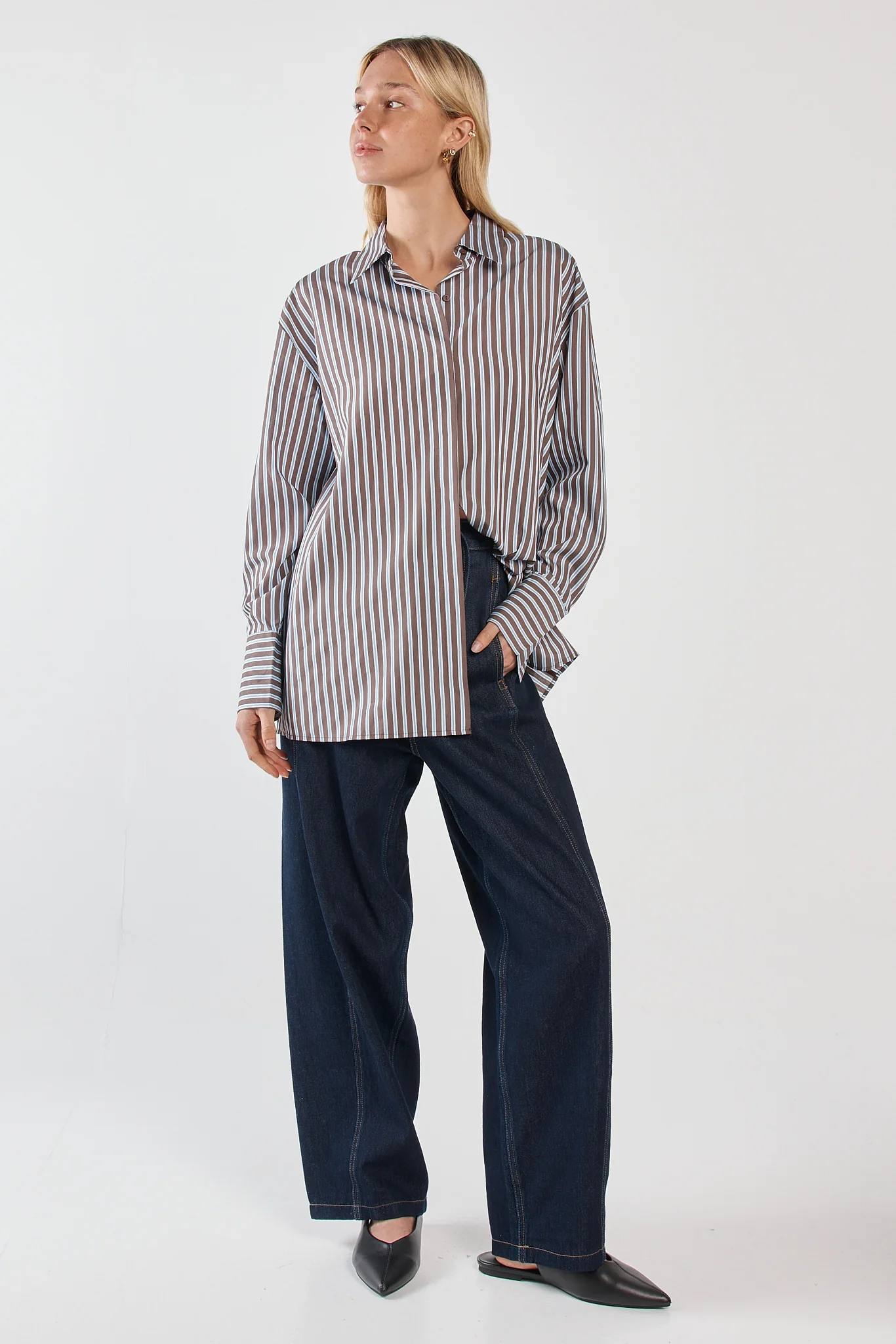 Claudia Stripe Shirt - Image 3