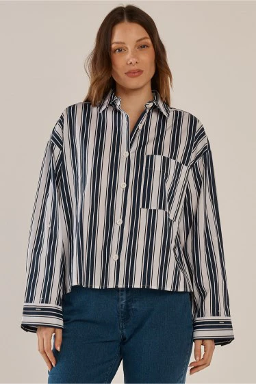 Erin Crop Shirt