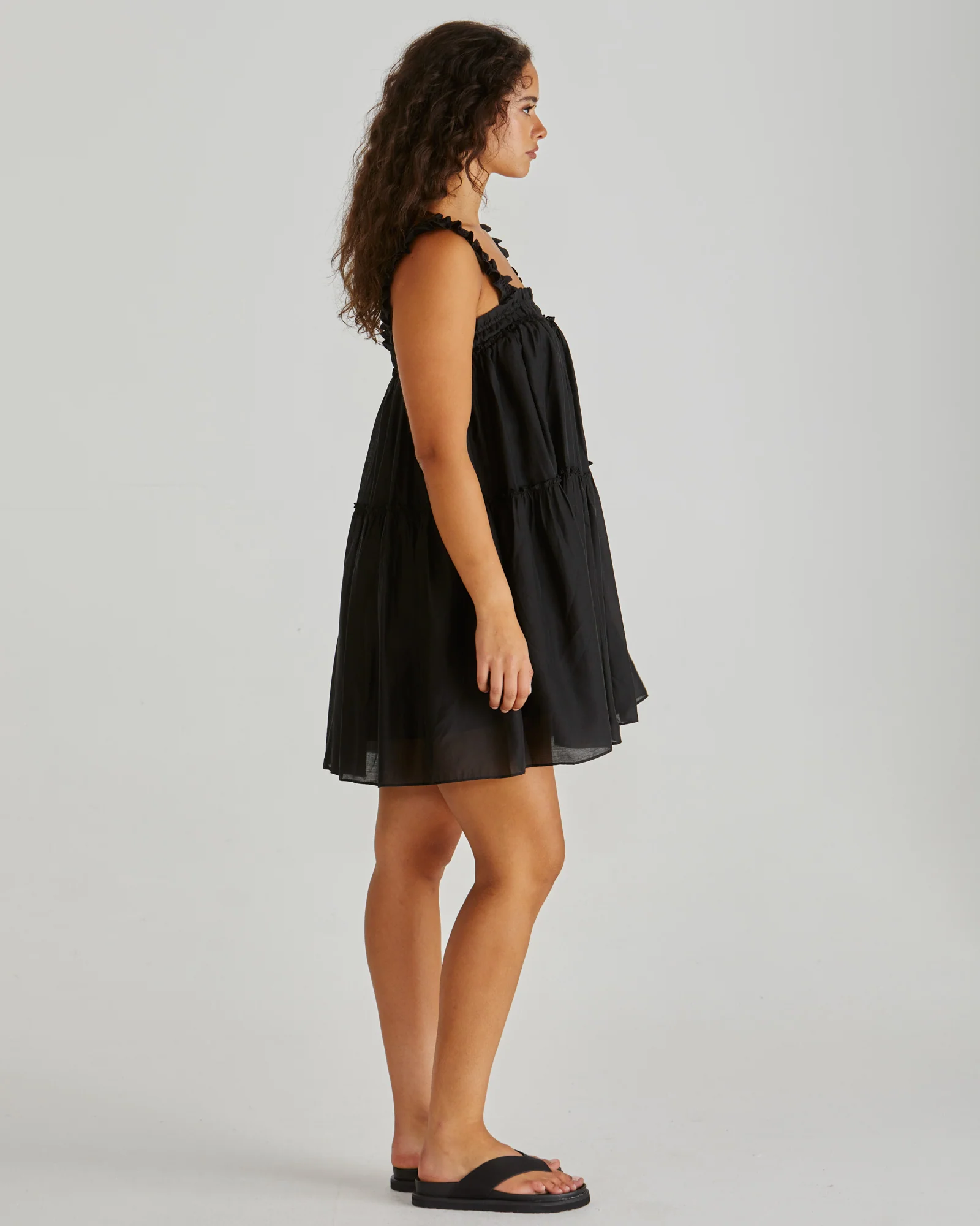 NELLIE DRESS - Black - Image 3
