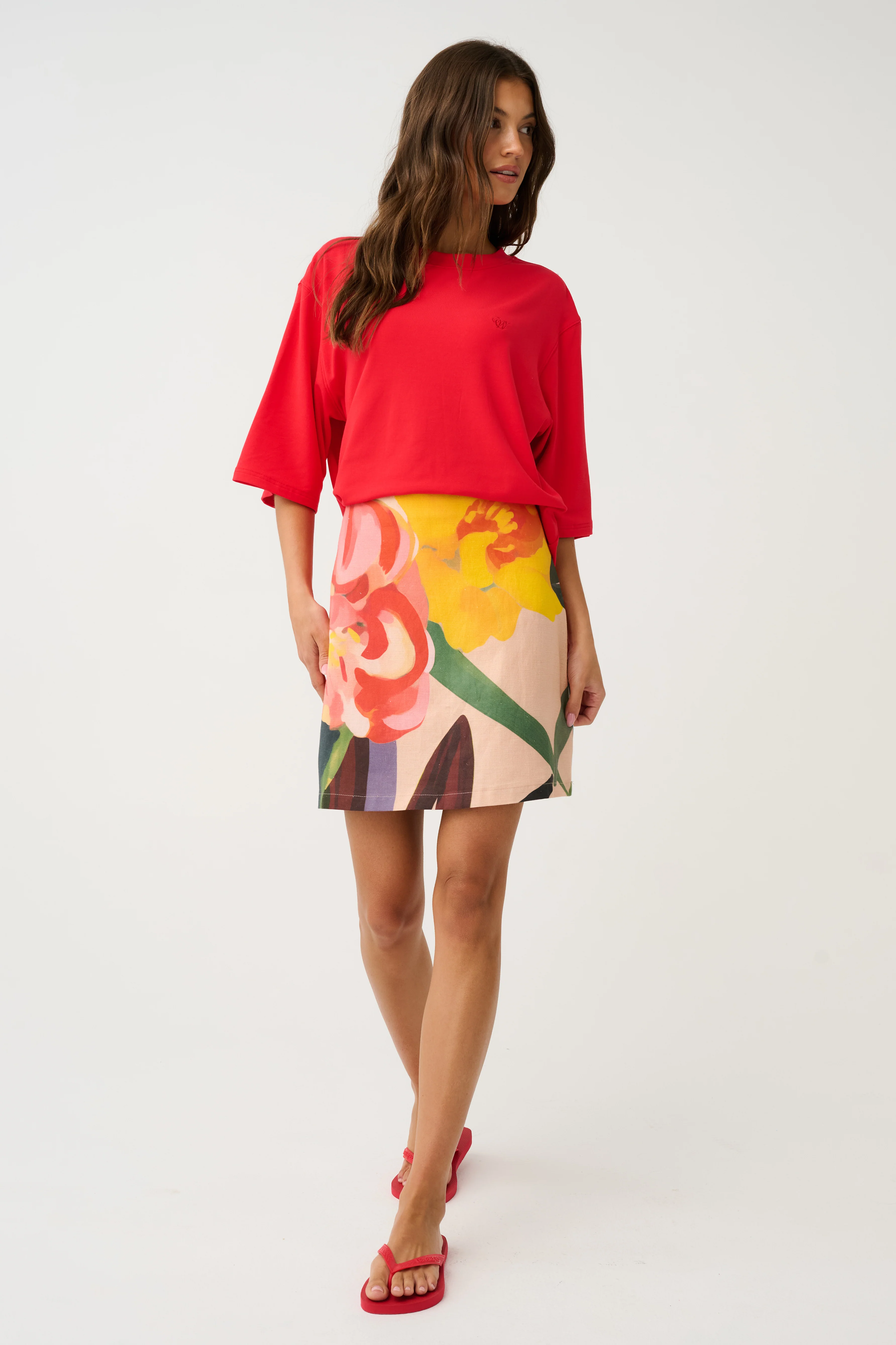 ZYLA MINI SKIRT - Tropical - Image 2