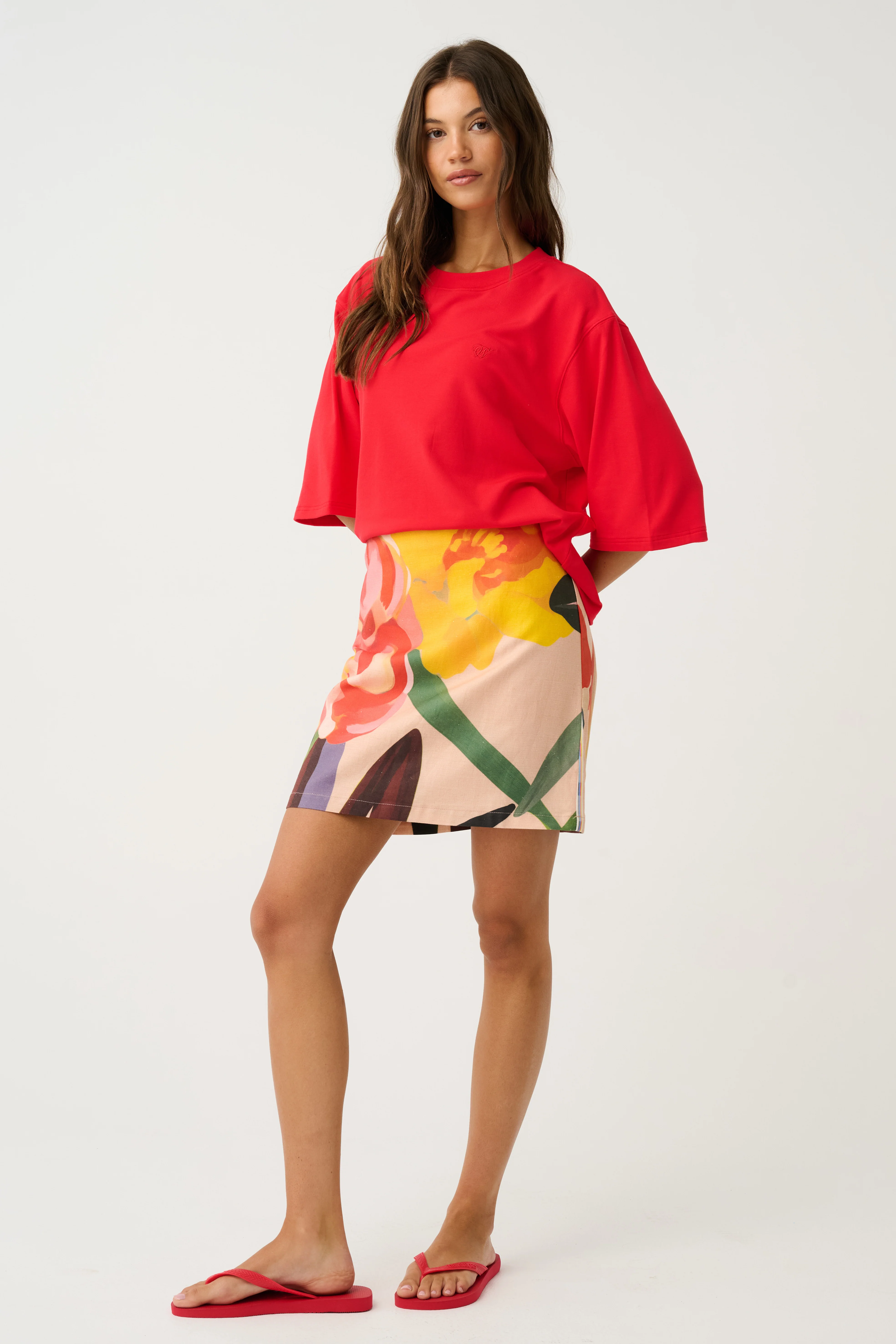 ZYLA MINI SKIRT - Tropical - Image 3